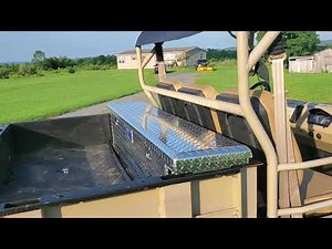 Massimo Bennche warrior 800 simple upgrades. Roof, Lights, toolbox