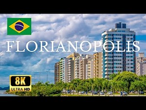 ▶️ FLORIANOPOLIS, Santa Catarina, Brazil 🇧🇷 | 8K ULTRA HD | by Drone Footage