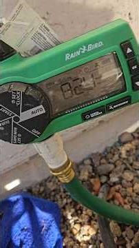 Rainbird Sprinkler Irrigation System Fix not popping up #water #sprinklers #landscape #rainbird