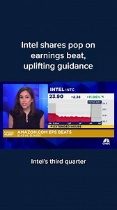Intel shares jumped in extended trading on Thursday after the chipmaker reported better-than-expected revenue and issued quarterly guidance that topped expectations. | CNBC