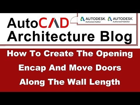 How to Create Opening Endcap | AutoCAD Architectural Tutorial #9