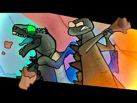 TRIANGLE vs MONKEY vs ZILLA 1998 (Act 2) - Part 31 -godzilla -kong