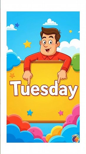 TUESDAY SPELLING SONG|| weekdays spelling #spelling #kidslearning