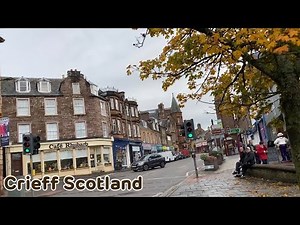 🏴󠁧󠁢󠁳󠁣󠁴󠁿walking tour around Crieff Scotland|Special walking|on the way by moo family Vlogs