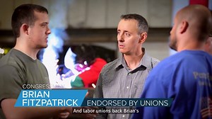 3.1K views · 46 reactions | In Congress, Brian Fitzpatrick works across party lines to get things done for our members. Brian cuts through the partisanship and fights to protect UA jobs, wages, and benefits because he knows that party labels don't matter - results matter. | United Association | Facebook
