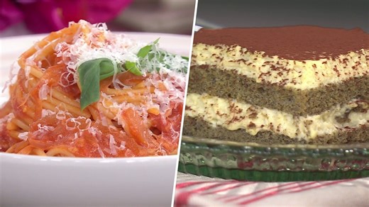 Spaghetti al pomodoro and tiramisu: Get Johanna Hellrigl's recipes!