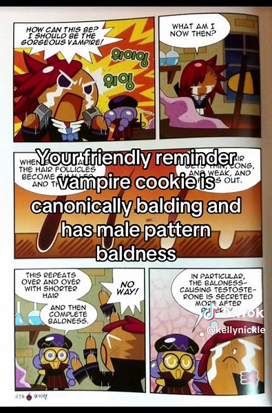 Understanding Vampire Cookie's Baldness in Cookie Run