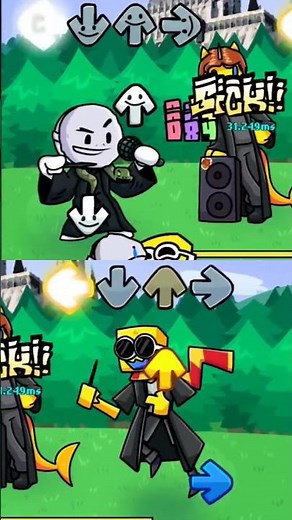 Minus Bob and Bosip (DRAMALESS) – CopyCat EX (Harry Potter) #fnf #fnfbob #fnfmod #fnfmods #fnfminus