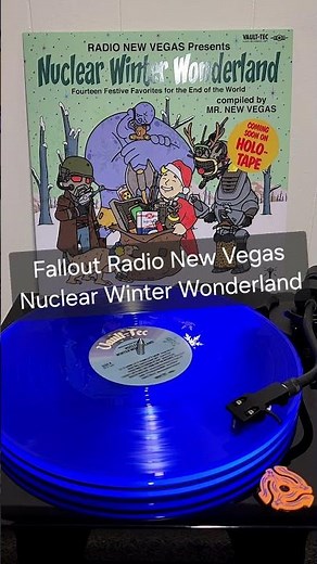 Fallout: Radio New Vegas - Nuclear Winter Wonderland #fallout #falloutnewvegas #vinyl #fallouttvshow