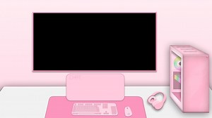 Stream Scene Layouts Cute Twitch Obs Streamer Pink Computer - Etsy UK
