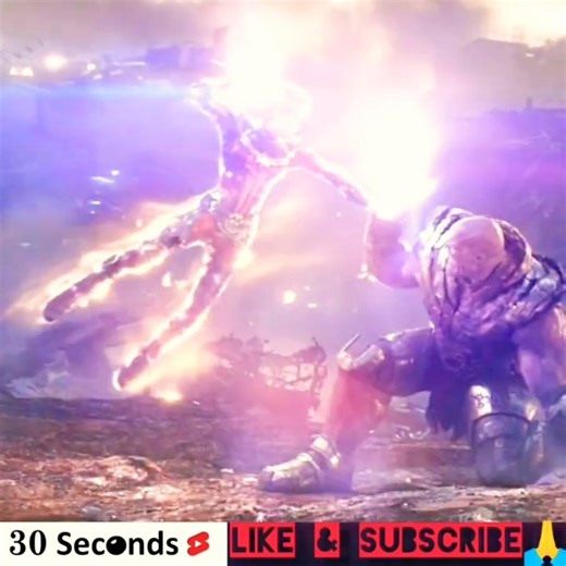 Captain Marvel Vs Thanos Solo Fight Scene 👿l #shortsfeed #4k #thanos #shorts #4k #viral #captain #hd