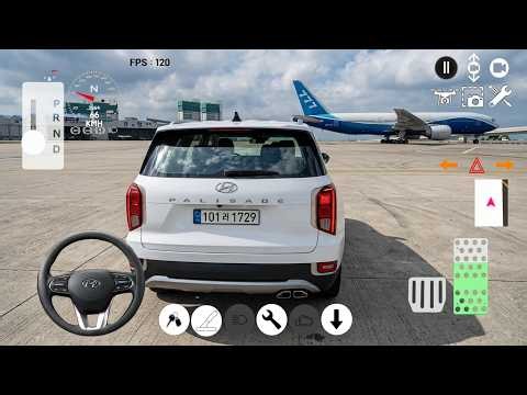 Hyundai Palisade Drive Through Busy Seoul to Incheon Airport | Realistic Traffic 3D Driving Game 3.0