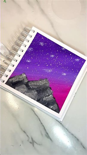 Easy painting ideas 😊 #shorts #ytshorts #viral #art #painting #acrylicpainting