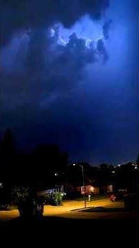Violent Storms with Vivid Lightning