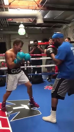 GGG Training on the Pads with Johnathon Banks (Media Workout)