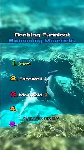 Ranking the Funniest Swimming Moments Ever 😂🌊
