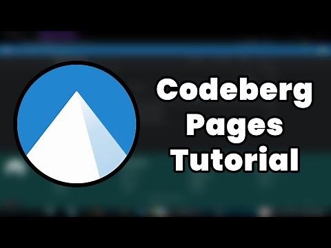 Codeberg Pages Tutorial