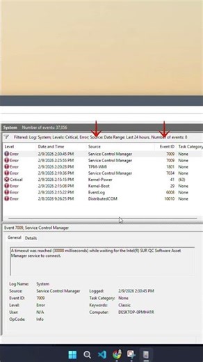 PC FREEZING RANDOMLY? Windows tells you why (20s)