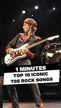 Iconic 70s Rock Songs in 60 Seconds ⚡️Part.10 #music #70srock #rock