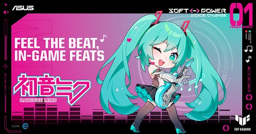 ASUS x Hatsune Miku
