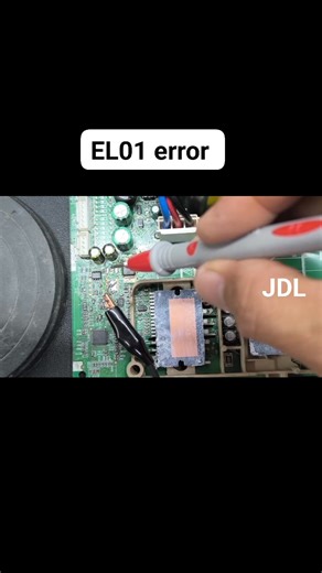 Bakit kailangang pausukin ang board para makita ang sira?😭 Nasa comment ang full video ❤️✅✅✅ Ginamitan ng special tools ang trouble shooting. EL01 error. JDL technical info #retiradongtechnician #jdlelectronicsservicecenter | JDL Electronics Service Center
