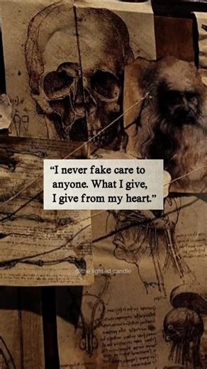 I don’t offer emotions for attention. If I care, it’s intentional. And if I give, it’s wholehearted.🕯️🤎 Writer🖋️: Unknown #Quotes #darkacademia #Aesthetic #the_lighted_candle #fyp