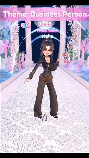 Dress to Impress DTI gameplay: Business Person | #roblox #dresstoimpress #dti #shorts #funny