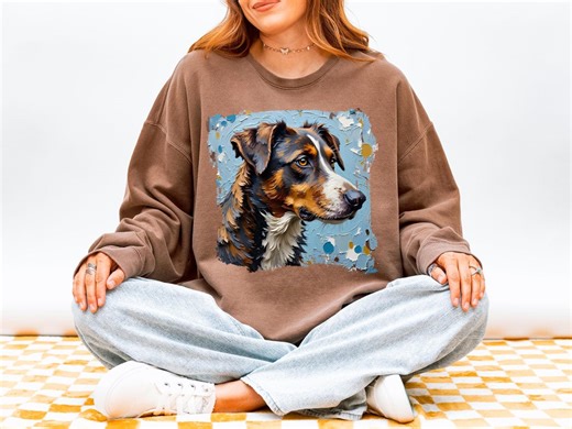 Brushstroke Dog PNG for Sublimation, T-shirts, Sweatshirts, Tote Bags & Stickers | Dog Lover Graphics (digital Download) - Etsy