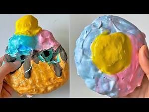 Cracking This Rainbow Clay Surprise… You Won’t Believe What’s Inside!