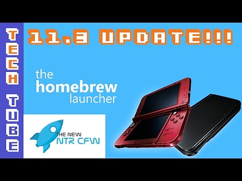 How to fix Homebrew Launcher and NTR for 3DS 11.3 firmware