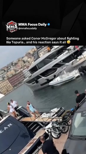 Conor McGregor was asked about fighting Ilia Topuria… and his response is classic 😂 — Follow @mmafocusdaily for more MMA content‼️ #ufc #mma #ufcmemes #mixedmartialarts #bjj #wrestling #espn #espnmma #danawhite #reels #funny #share #boxing #follow #kickboxing #muaythai #fightnight #fitness #mmamemes #combat #combatsports #grappling #jujitsu #fyp #foryoupage #martialarts #conormcgregor #iliatopuria | MMA Focus Daily
