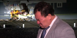 Pastor ‘devastated’ after box truck crashes into, destroys church