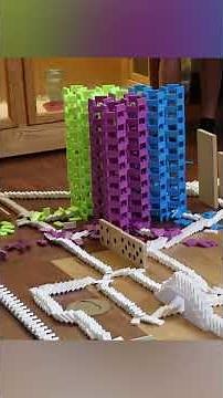 12,000 Dominoes and Chain Reaction Machines!