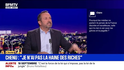 "Emmanuel Macron est le pire président de la République que nous n'ayons jamais eu", fustige Sébastien Chenu, vice-président du RN