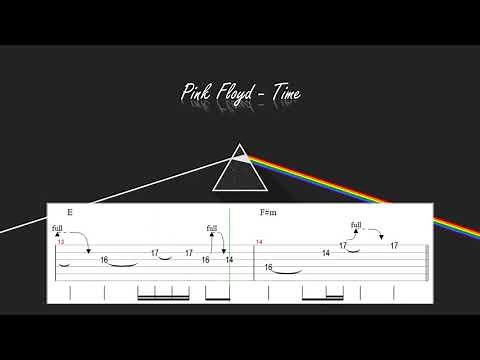 Pink Floyd - Time (HQ) / Solo Backing Track (w/ Tab & Vocals) (2019) (320kbit/s)