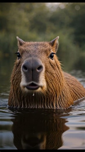Capybara – The Chill King of the Wetlands 🦫🌿 । wildlife । wild animals । #wildlife #animalfacts