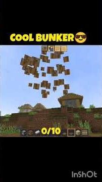 cool secret base in Minecraft 🚀😄