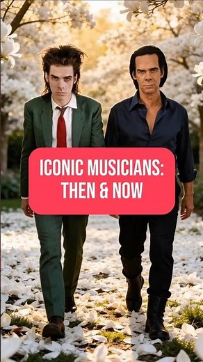 Iconic Musicians Then & Now – David Bowie, Robert Smith, Brian Molko & More!