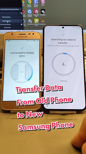How to Copy Data (contacts, photos, music, apps) to New Samsung Phone. #copydata #transferdata #smartswitch #samsung #movedata