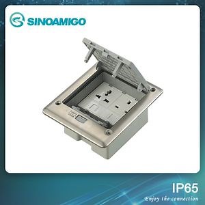 [Hot Item] IP66 Water Proof Power Outlet Multifunction Floor Socket