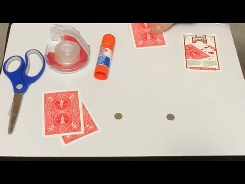 Tutorial: Building a Magnet Card with a Box Design - (card magic)