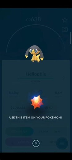 “Lightning meets sunlight ⚡☀️ Helioptile evolves into Heliolisk — LEGENDARY moment! 🔥🦎”