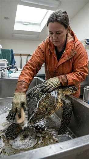 From Black Oil to Blue Ocean – Sea Turtle Rescue