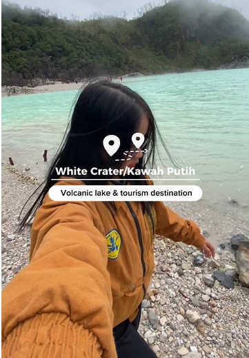 Exploring the breathtaking Kawah Putih, Ciwidey! ✨ A stunning volcanic lake with its surreal white crater and dreamy misty vibes. Only 2 hours from Bandung, perfect for a quick getaway! ⛰️☁️ #KawahPutih #CiwideyTrip #ExploreBandung #VolcanicLake #HiddenGem #TravelVlog #NatureLover #AestheticView #IndonesiaTravel #WeekendGetaway #FYP #ViralReels #exploremore