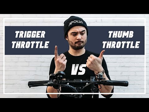 The Best Electric Scooter Throttle: TRIGGER vs THUMB