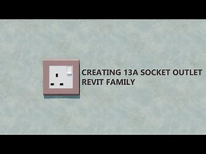 Create Switched Socket Outlet Revit Family including 2D Symbol