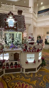 Enjoy a look at the gorgeous Gingerbread House inside of Disney’s Grand Floridian 🎄 | Doctor Disney