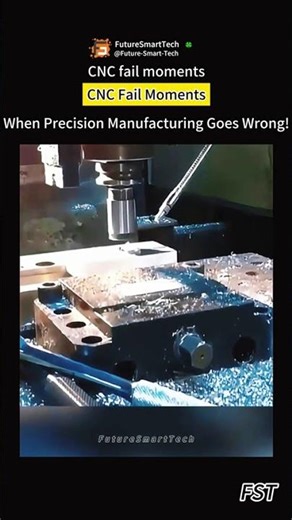 CNC Fail Moments: When Precision Manufacturing Goes Wrong!