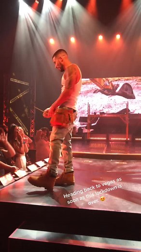 Vinny Guadagnino Chippendales Show in Las Vegas