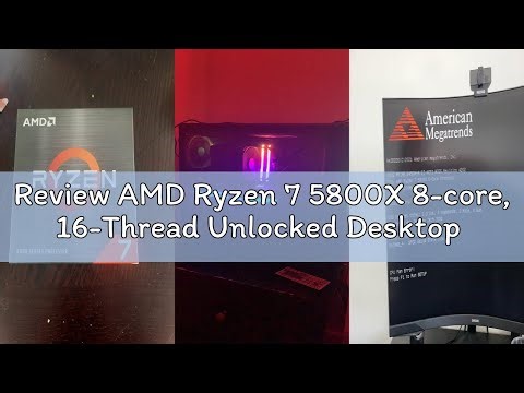Review AMD Ryzen 7 5800X 8-core, 16-Thread Unlocked Desktop Processor